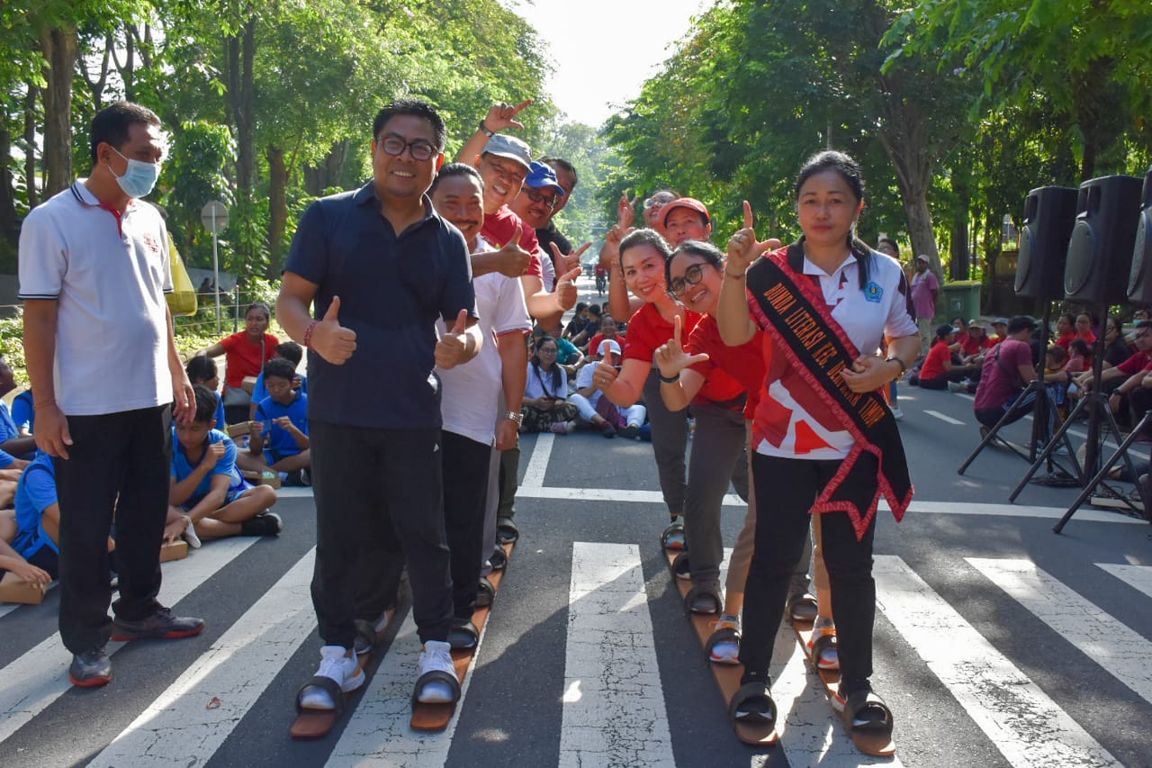 Pemkot Denpasar Publikasi dan Sosialisasikan Budaya Literasi Lewat Permainan Anak