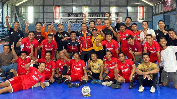 Serangkaian Hut Pemprov Bali Ke-56, Pemkot Denpasar Raih Juara 1 Cabang Futsal