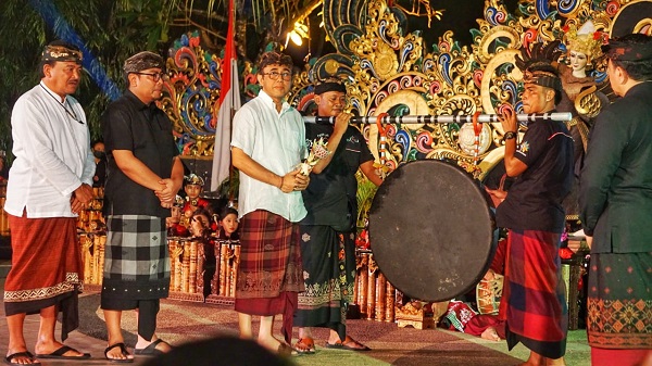 Walikota Jaya Negara Buka Parade Baleganjur Maha Bandana Prasadha Tahun 2022