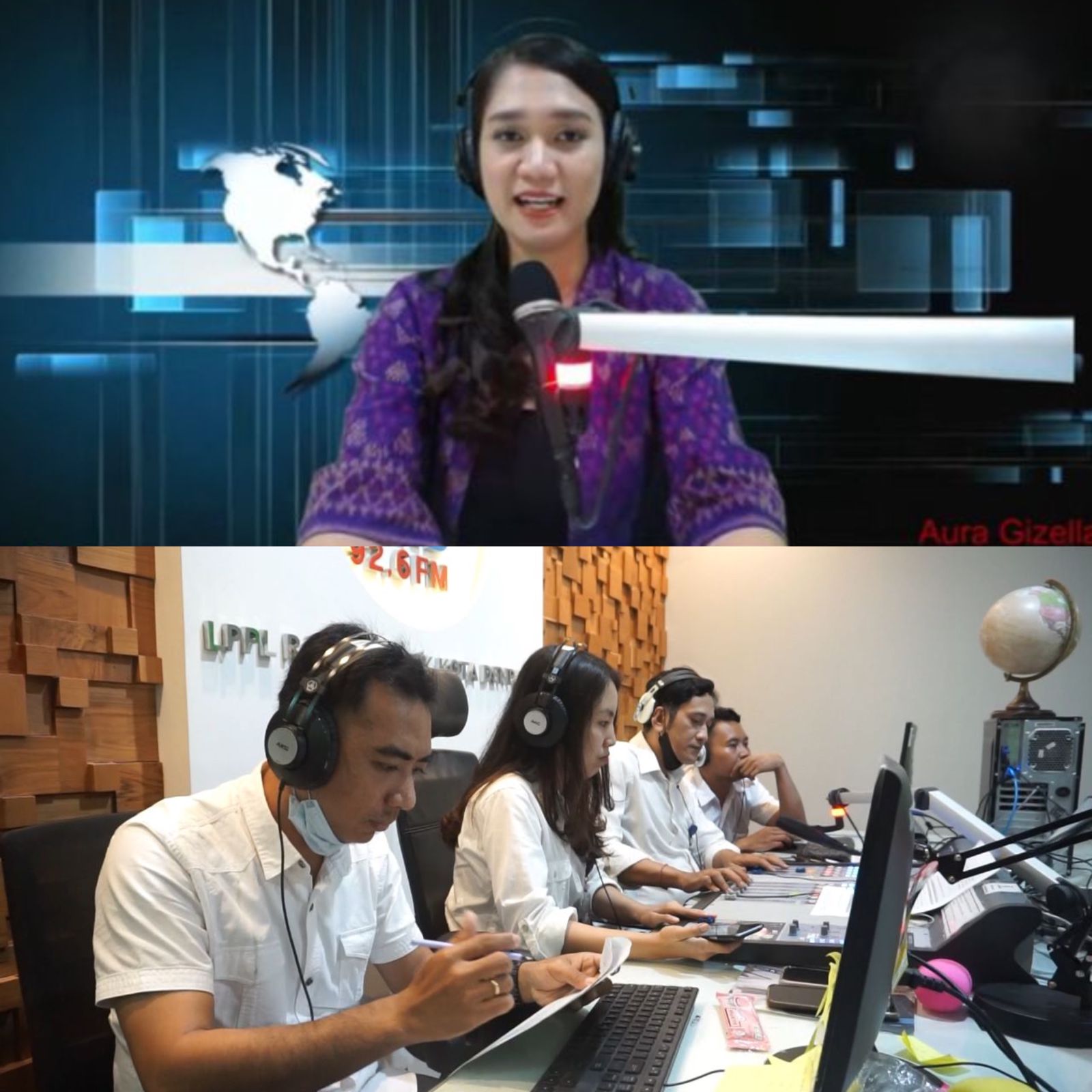 92.6 RPKD FM, HOST PROGRAM NASIONAL BERITA INDONESIA LIVE