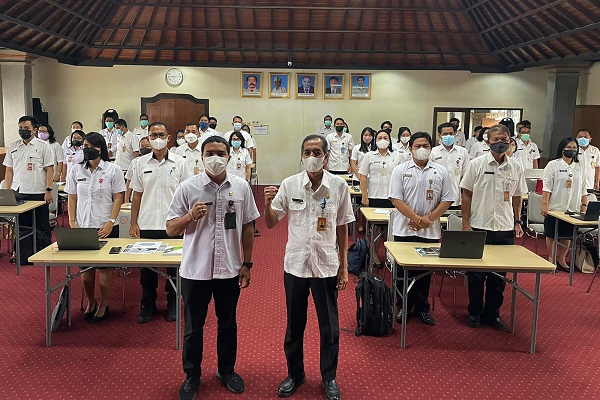 Kepala BKPSDM, I Wayan Sudiana : ASN Sekarang Harus Berkinerja.