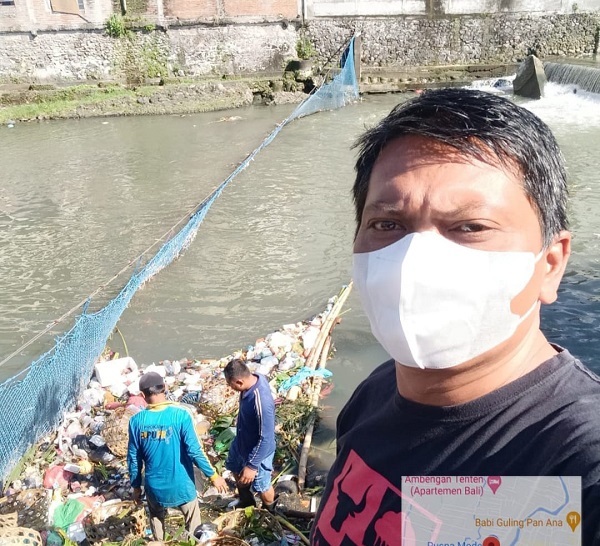 Cegah Banjir dan Luapan Air, Dinas PUPR Denpasar Gencarkan Pembersihan Sungai