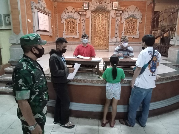 Tingkatkan Rasa Aman dan Nyaman, Kelurahan Sumerta Sidak Penduduk Non Permanen