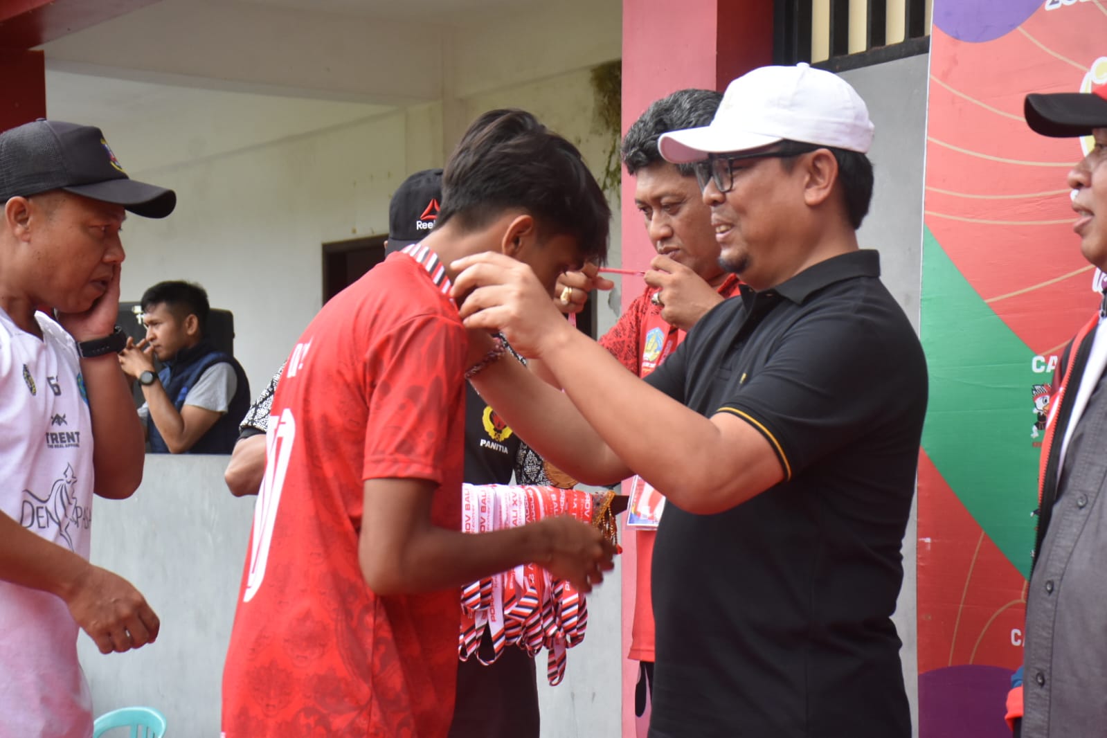 Kalahkan Badung 3-1, Tim Sepak Bola Kota Denpasar Raih Emas Porprov Bali 