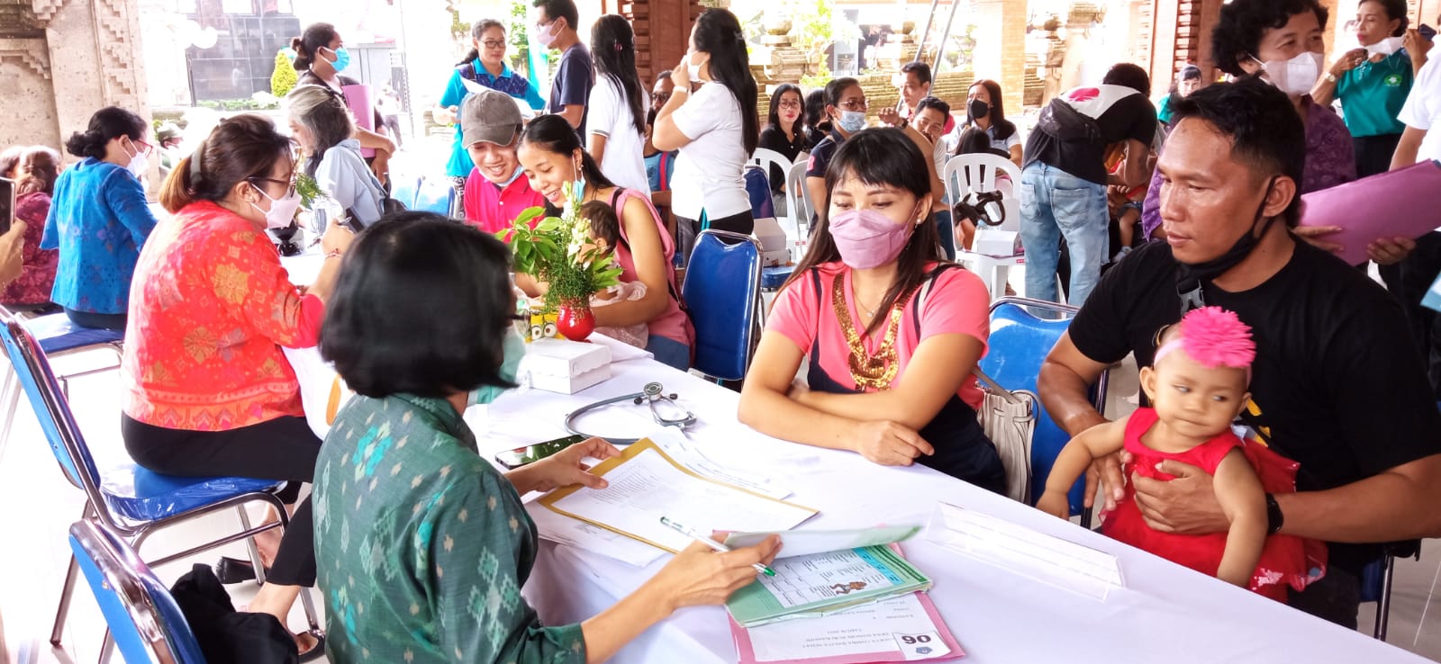 Bantu Penurunan Angka Stunting Desa Dangin Puri Kangin Gelar Lomba Balita Sehat.