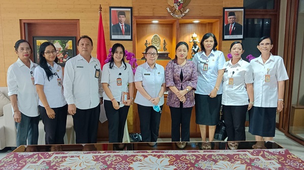 Ny. Sagung Antari Jaya Negara Siap Dukung Perayaan Hari Anak Nasional di Kota Denpasar