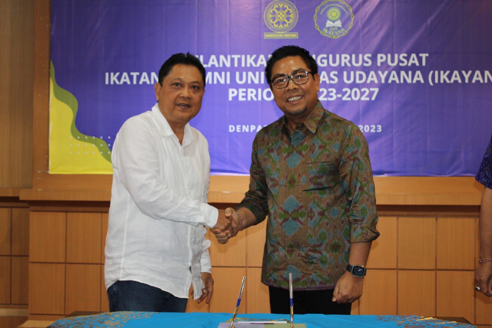 Wawali Arya Wibawa Tandatangani MoU Pengembangan SDM dan Inovasi Bersama Ikayana.