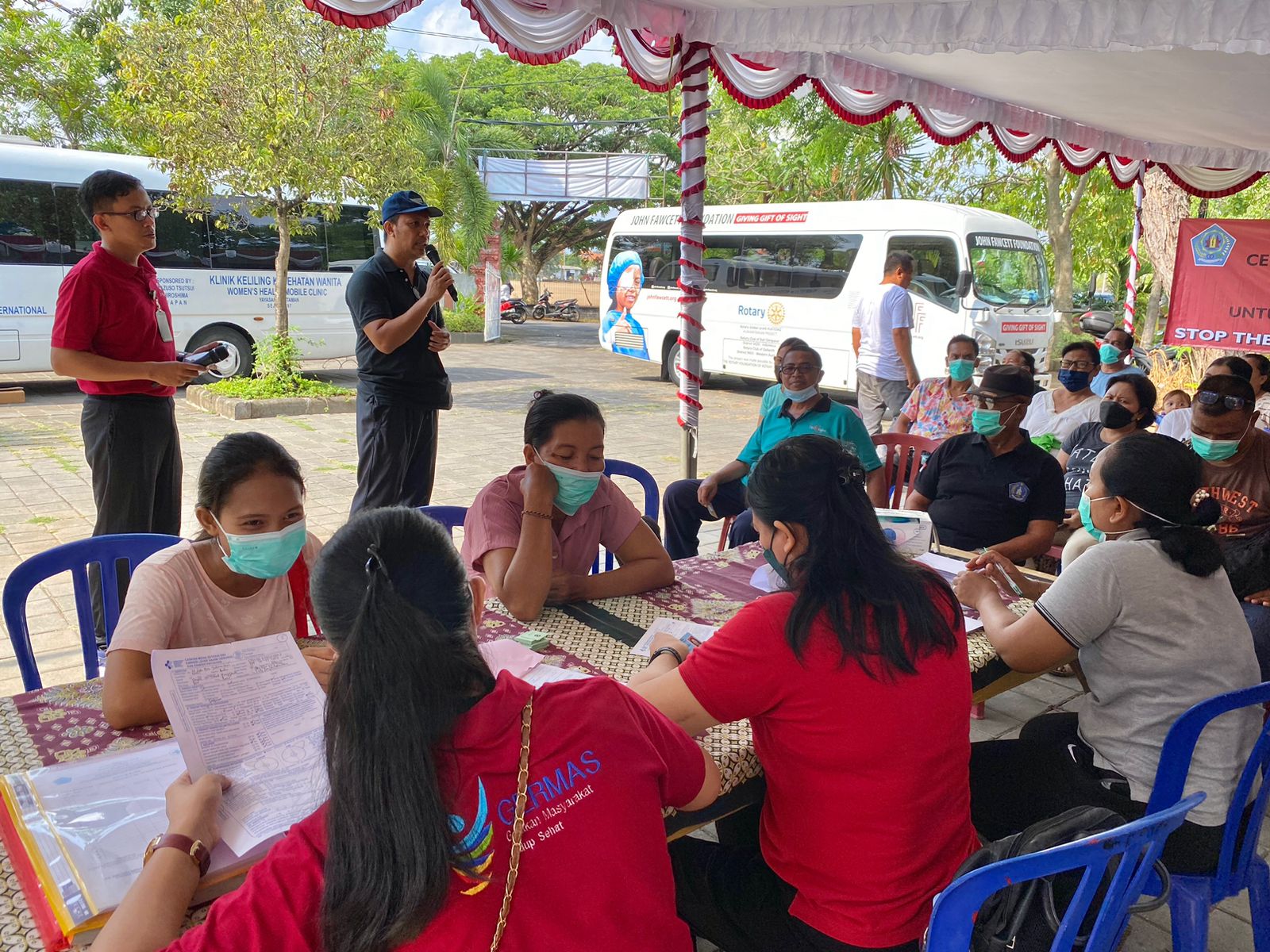 Dekatkan Pelayanan ke Masyarakat Kelurahan Serangan, Dinas Kesehatan Kota Denpasar Kembali Gelar Safari Kesehatan.