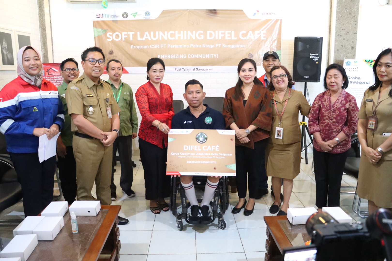 Wawali Arya Wibawa Salurkan CSR dari Pertamina Patra Niaga Untuk Berdayakan Kube Disabilitas Gantari Jaya