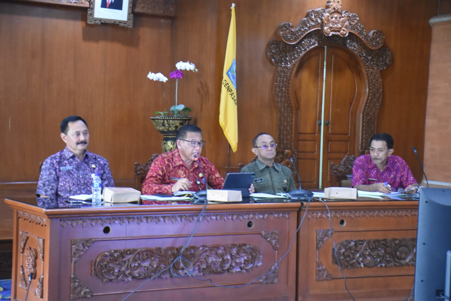 Sekda Kota Denpasar Pimpin Finalisasi Rapat Evaluasi Pembangunan Tahun 2023