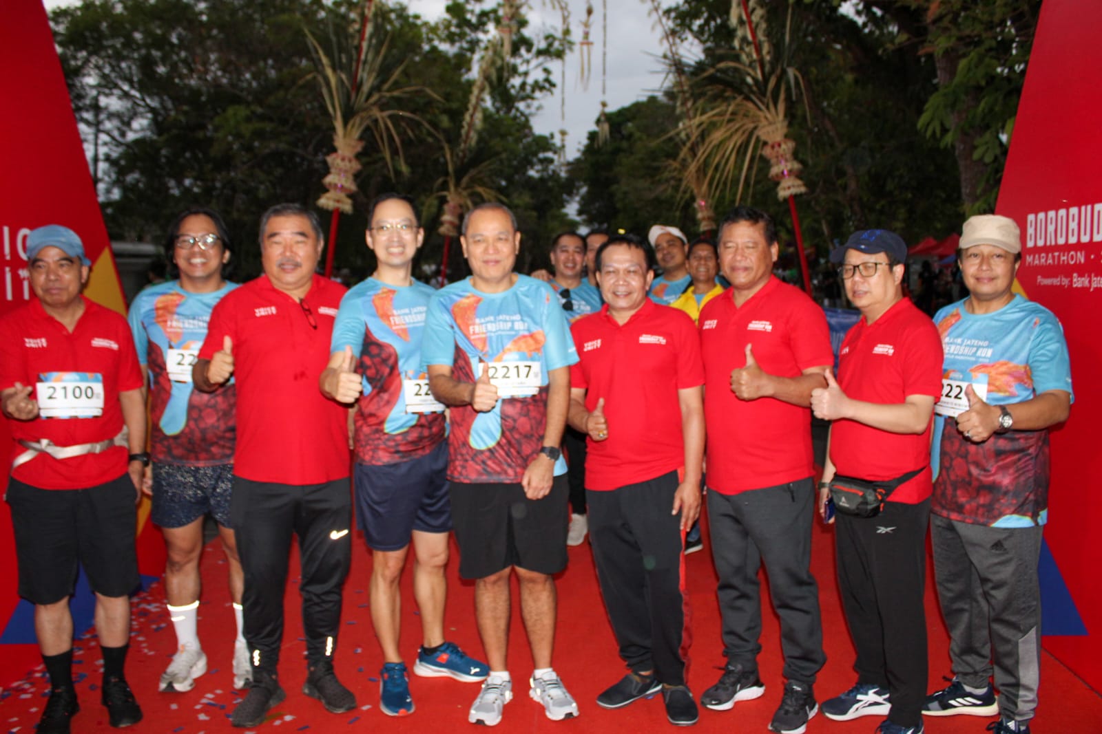 Sekda Alit Wiradana Hadiri Bank Jateng Friendship Run 2023