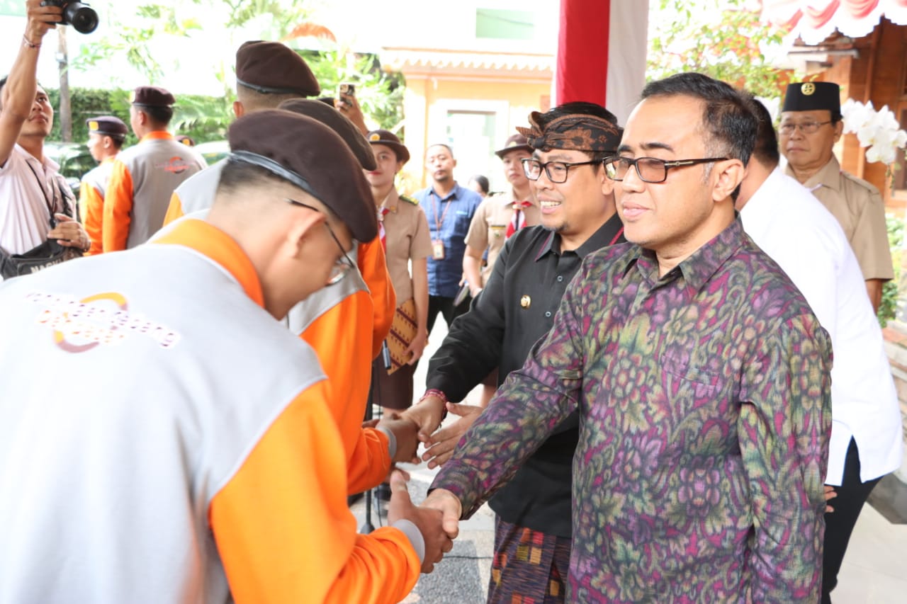 Walikota Denpasar Lepas Peserta Raimuna Nasional Tahun 2023