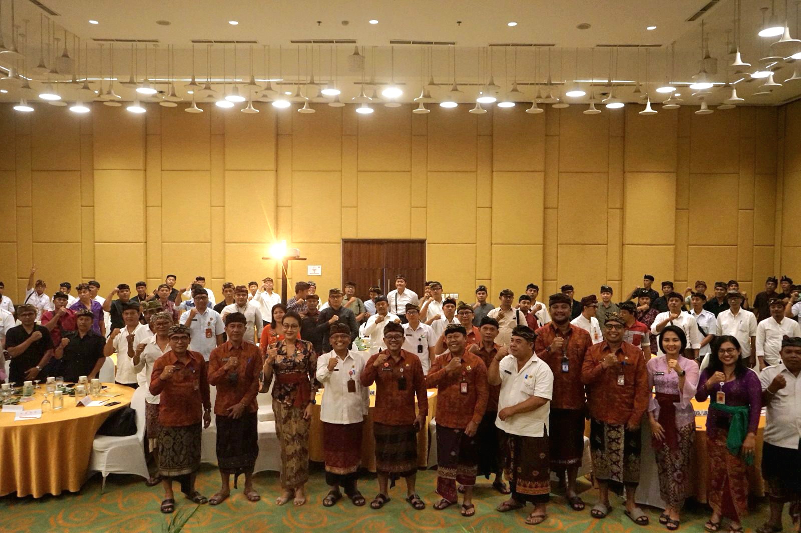 Sinergitas Program Wujudkan Denpasar Maju 102 Pelaksana Kewilayah di Denut Diberikan Sosialisasi Wawasan Kebangsaan