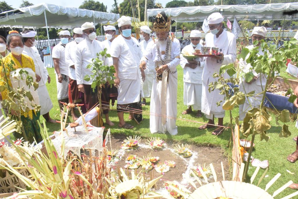 Tawur Agung Kesanga Kota Denpasar Digelar di Catus Pata Patung Catur Muka