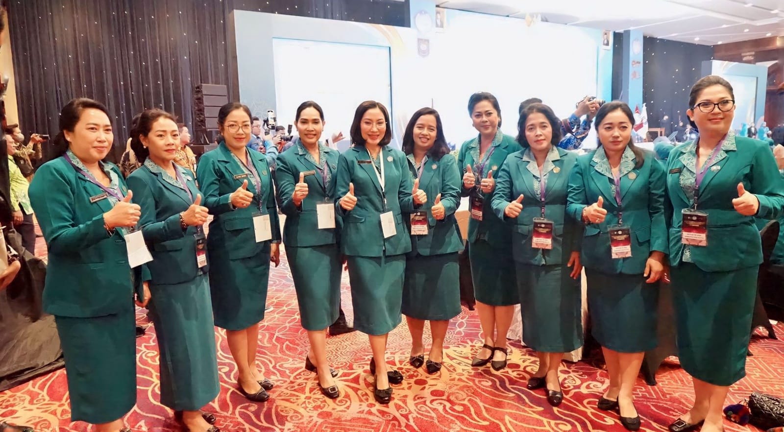 Ketua TP.PKK Kota Denpasar Hadiri Rakornas PKK Tahun 2023 di Jakarta