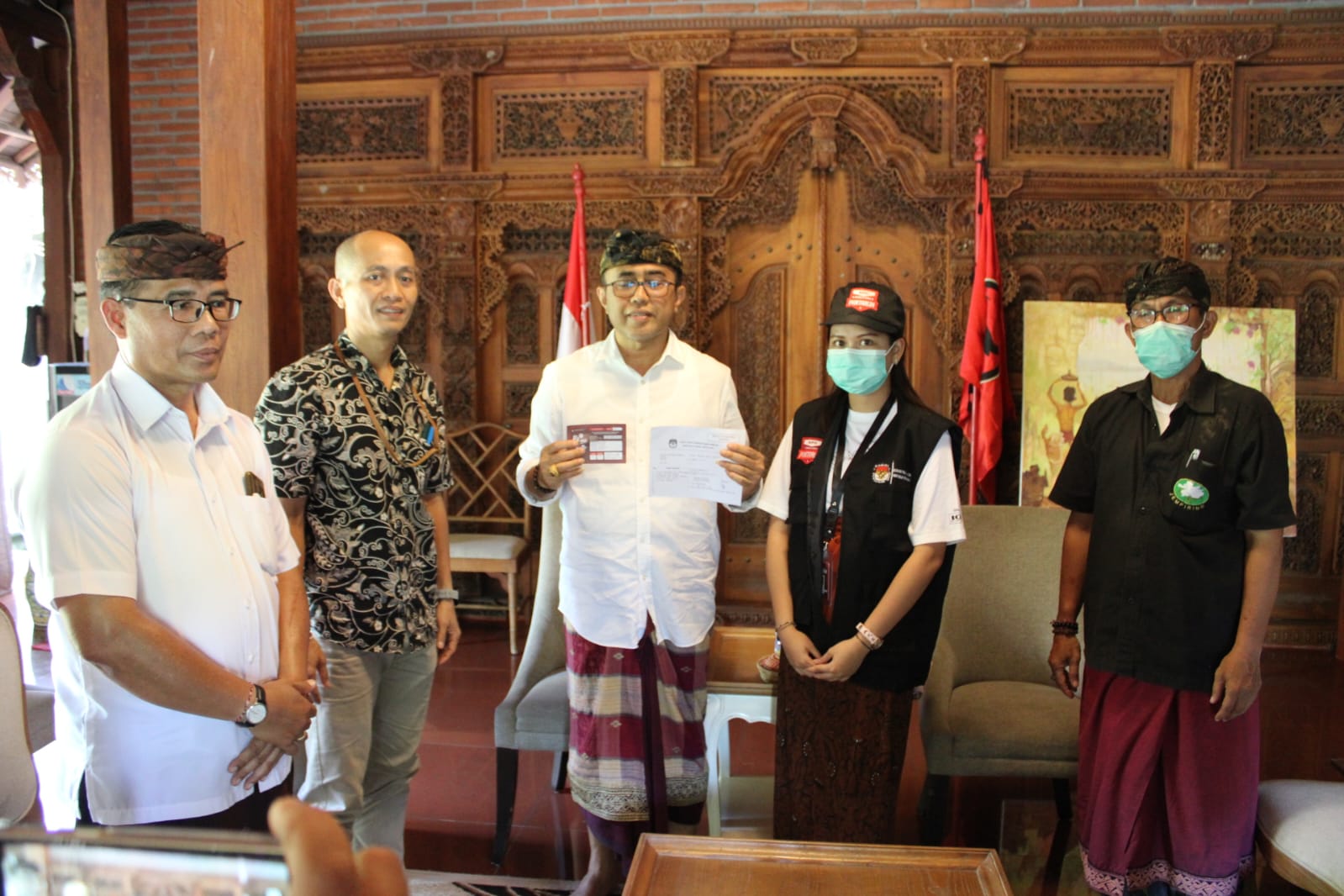 Walikota Jaya Negara Awali Coklit Pemutakhiran Data Pemilih Serangkaian Pemilu 2024