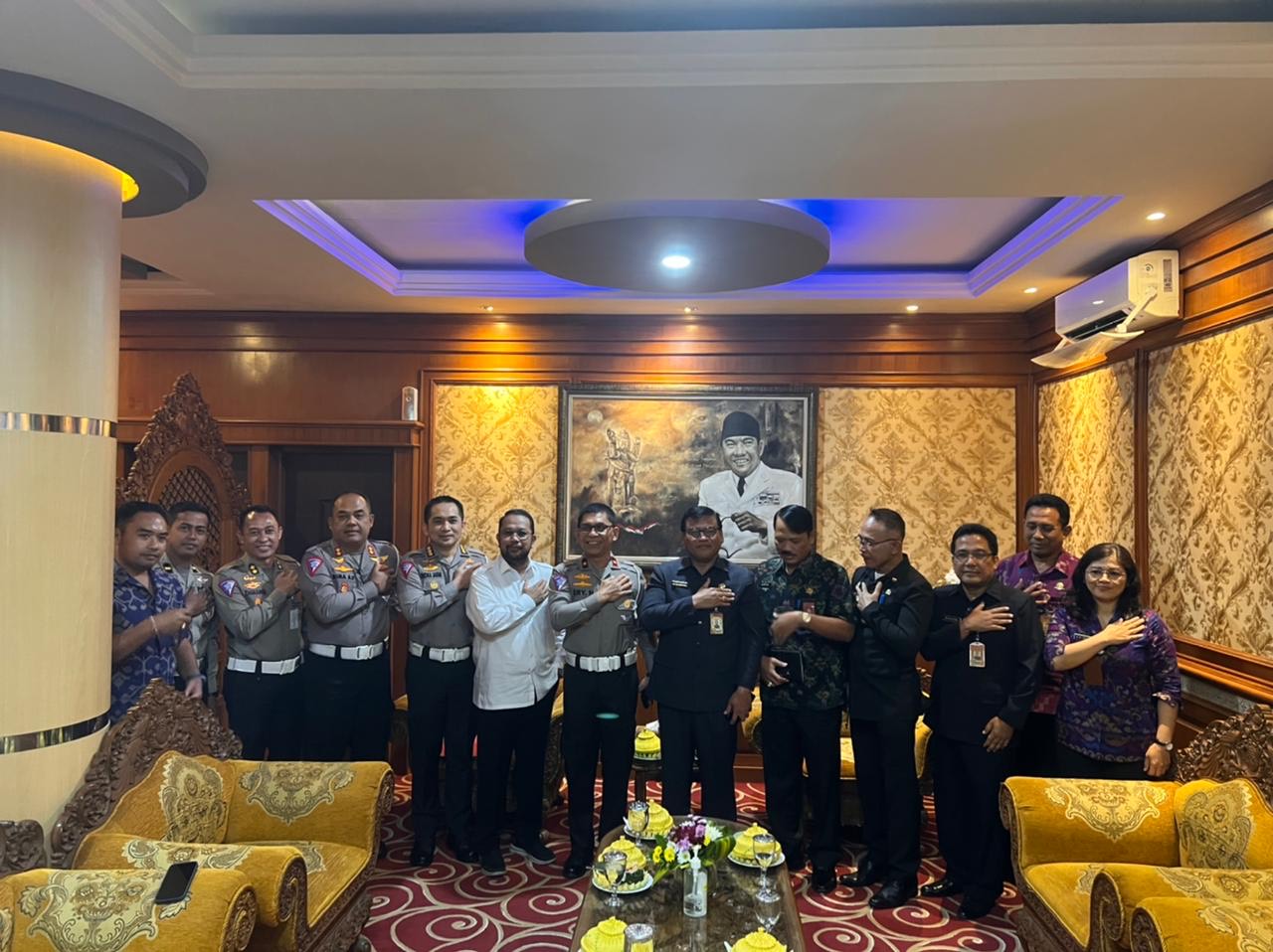 Kembangkan Smart City Pemkot Denpasar Jalin Kerjasama Dengan Korlantas Polri