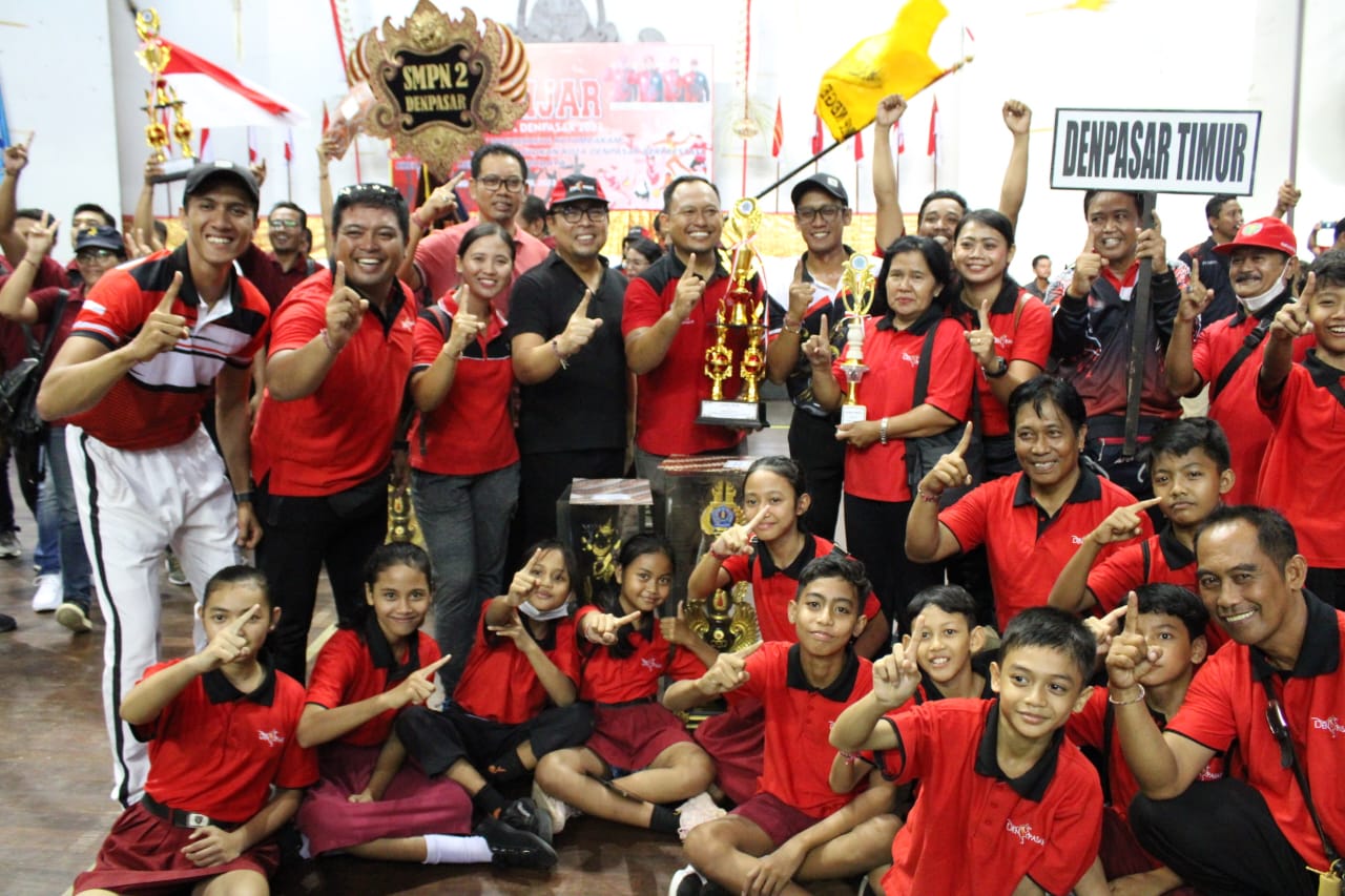 Wawali Arya Wibawa Tutup Gelaran Porsenijar Kota Denpasar Tahun 2023