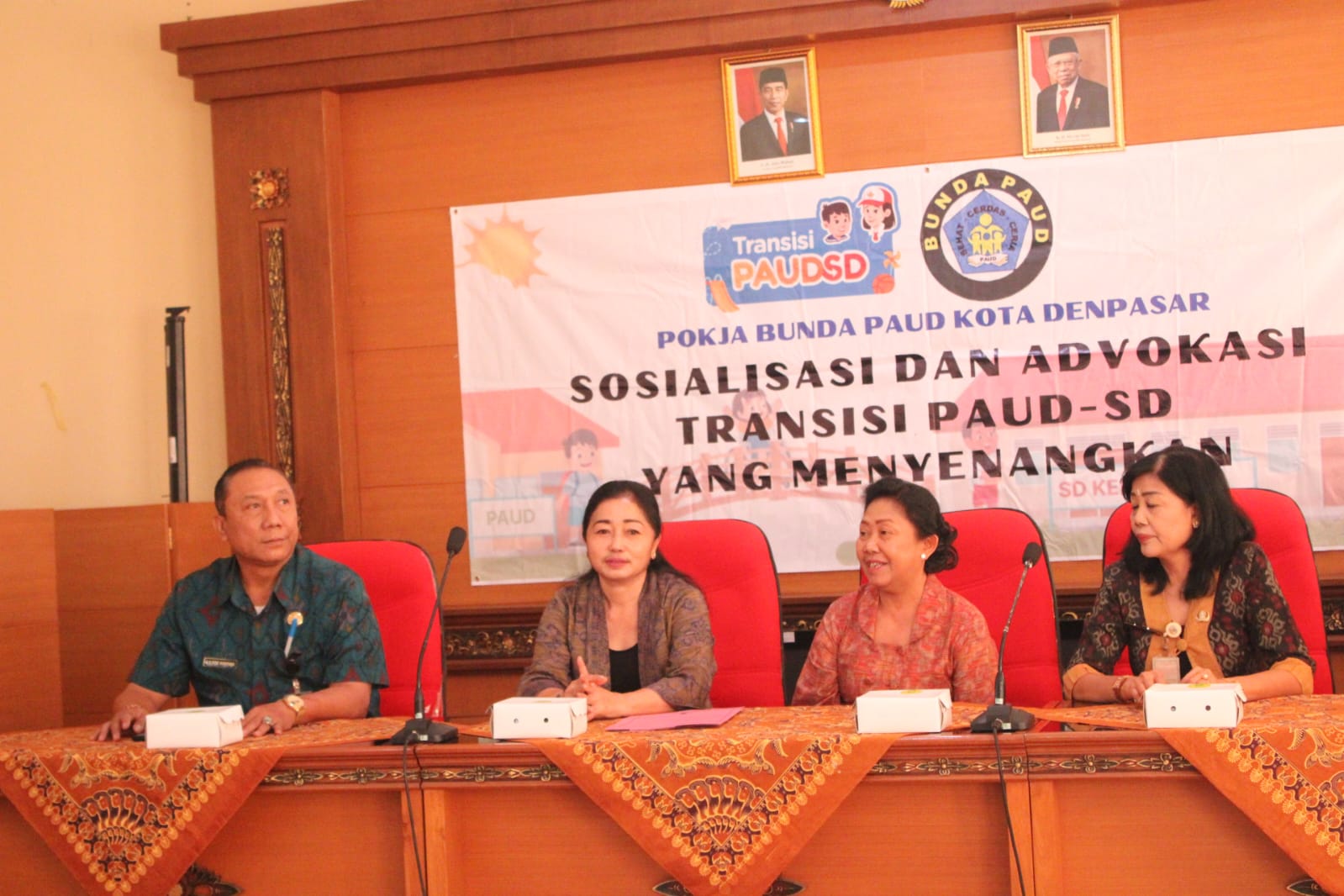 Dukung Suksesnya Transisi PAUD - SD Yang Menyenangkan, Ny. Antari Jaya Negara Buka Sosialiasi Advokasi Bagi Tenaga Pendidik