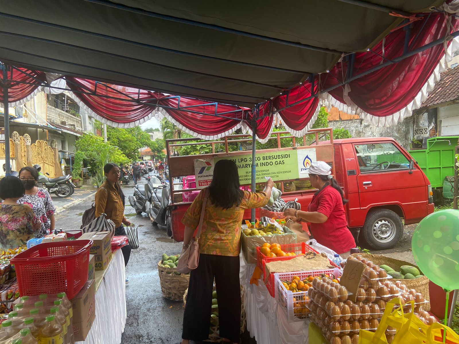 Tekan Angka Inflasi Menjelang Nataru Pemkot Denpasar Gelar Pasar Murah