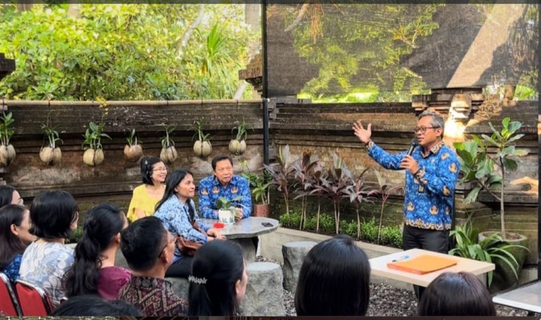 Sulap Halaman Belakang Jadi Pojok Literasi, Kecamatan Denpasar Utara Ajak Warganya Gemar Membaca