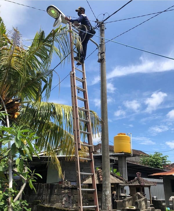 Dishub Denpasar Siagakan Petugas LPJU Saat Nyepi.