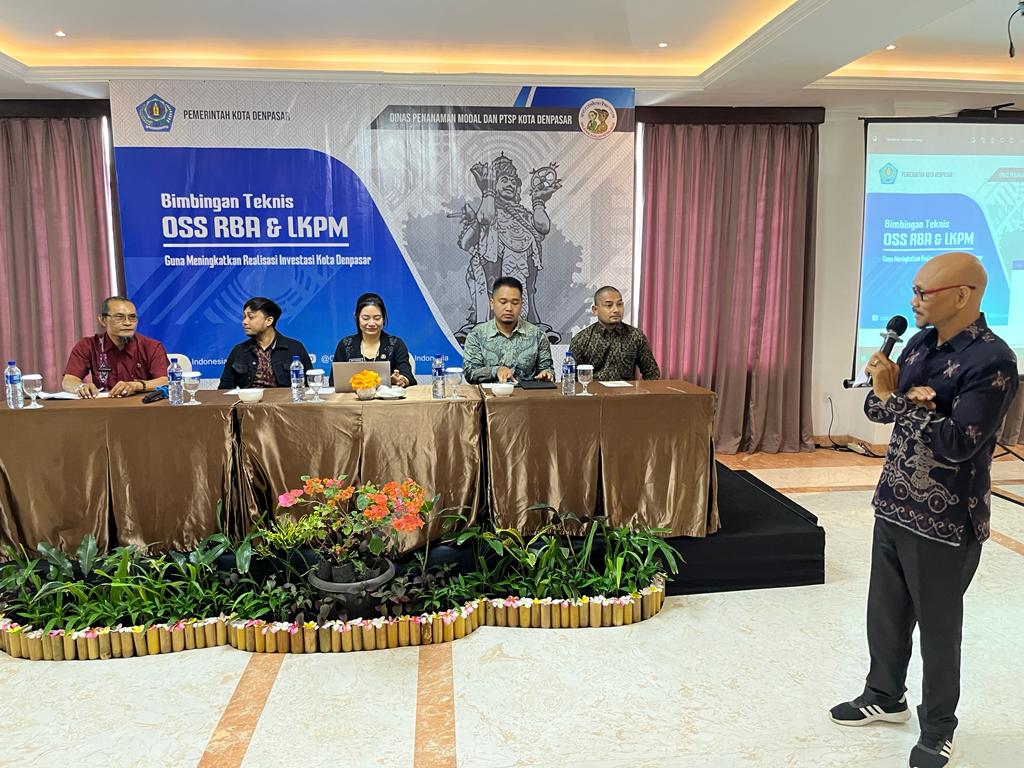 Dukung Percepatan Realisasi Investasi, Pemkot Denpasar Gelar Bimtek Sasar Pelaku Usaha