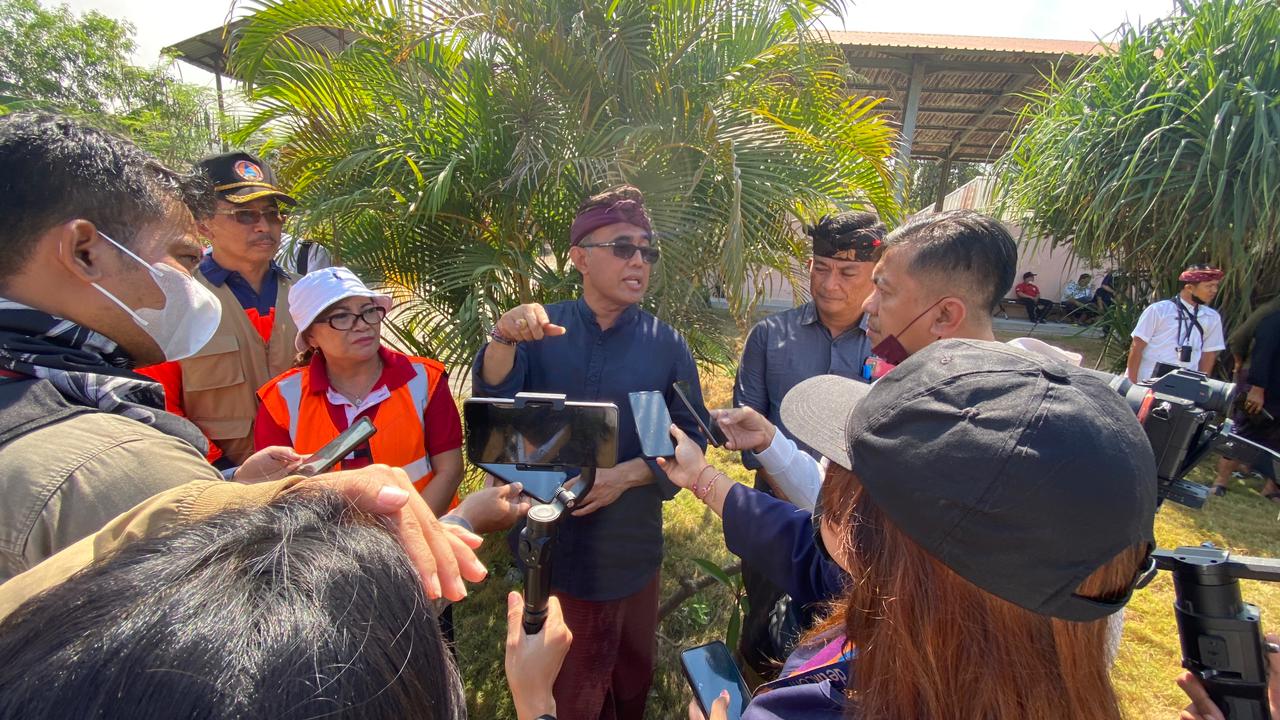 Dukung Penanganan Kebakaran TPA Suwung, Walikota Jaya Negara Dukung BNPB Terapkan Teknologi Modifikasi Cuaca.