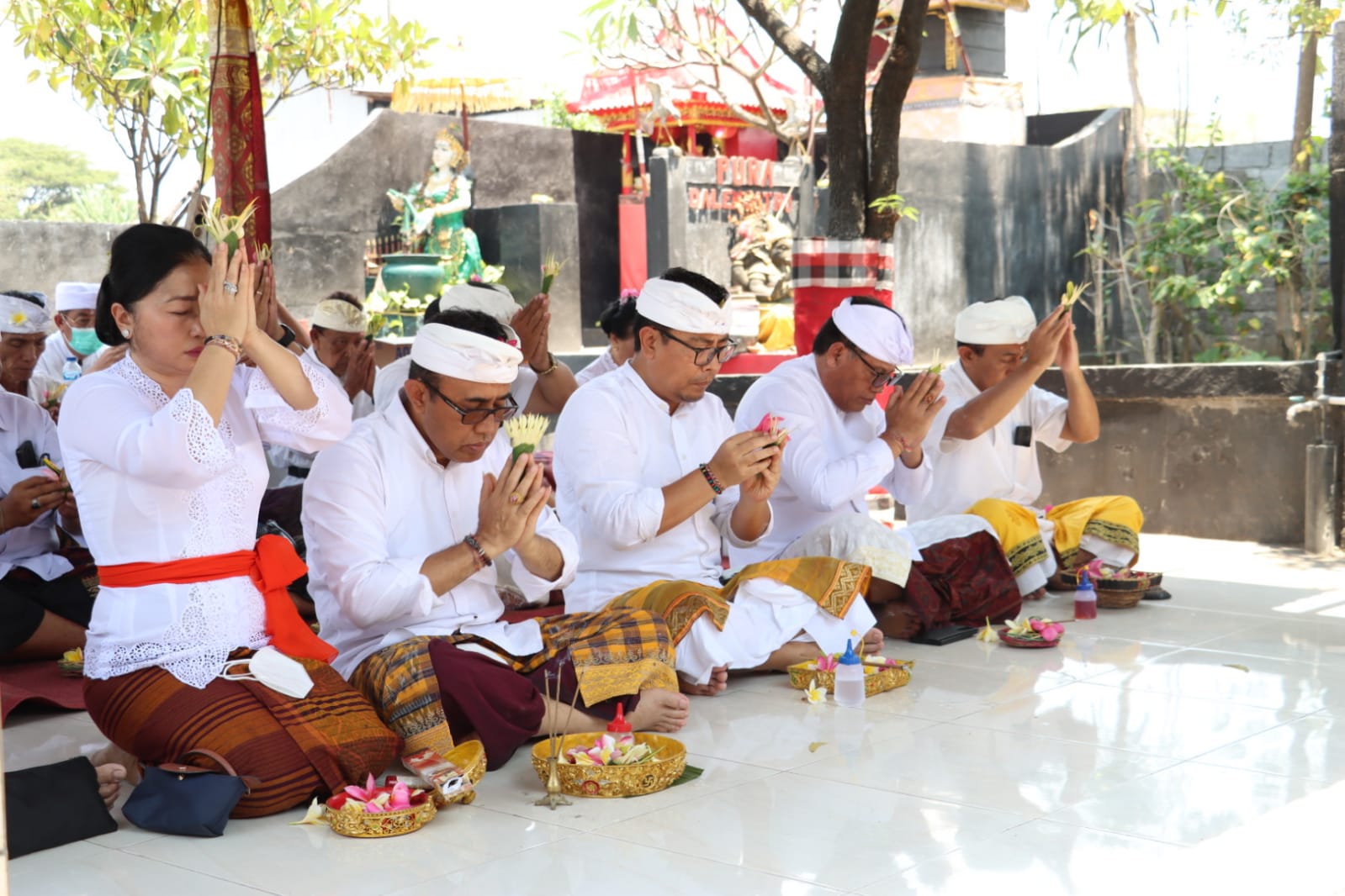 Tempuh Upaya Niskala Dukung Optimalisasi Penanganan Kebakaran TPA Suwung, Pemkot Denpasar Ngaturang Caru Pemlehpeh Jempong Asu.