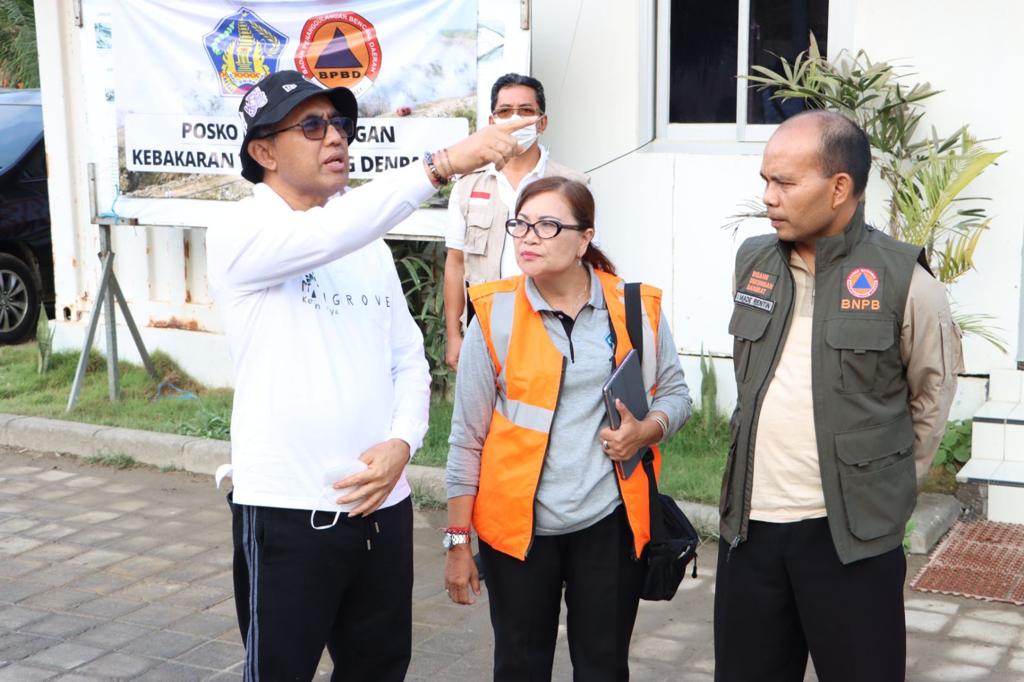 Status Darurat Bencana Kebakaran TPA Suwung Berakhir, Walikota Jaya Negara Sampaikan Terimakasih Pada Tim Yang Telah Bertugas Dengan Optimal.