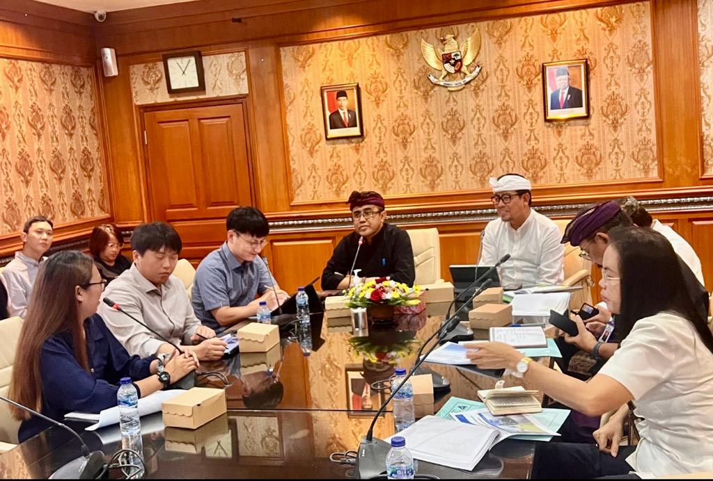 Tingkatkan Kualitas Pelayanan, Perumda Air Minum Kota Denpasar Jalin Kerjasama dengan Korea Project Smart Water Management 