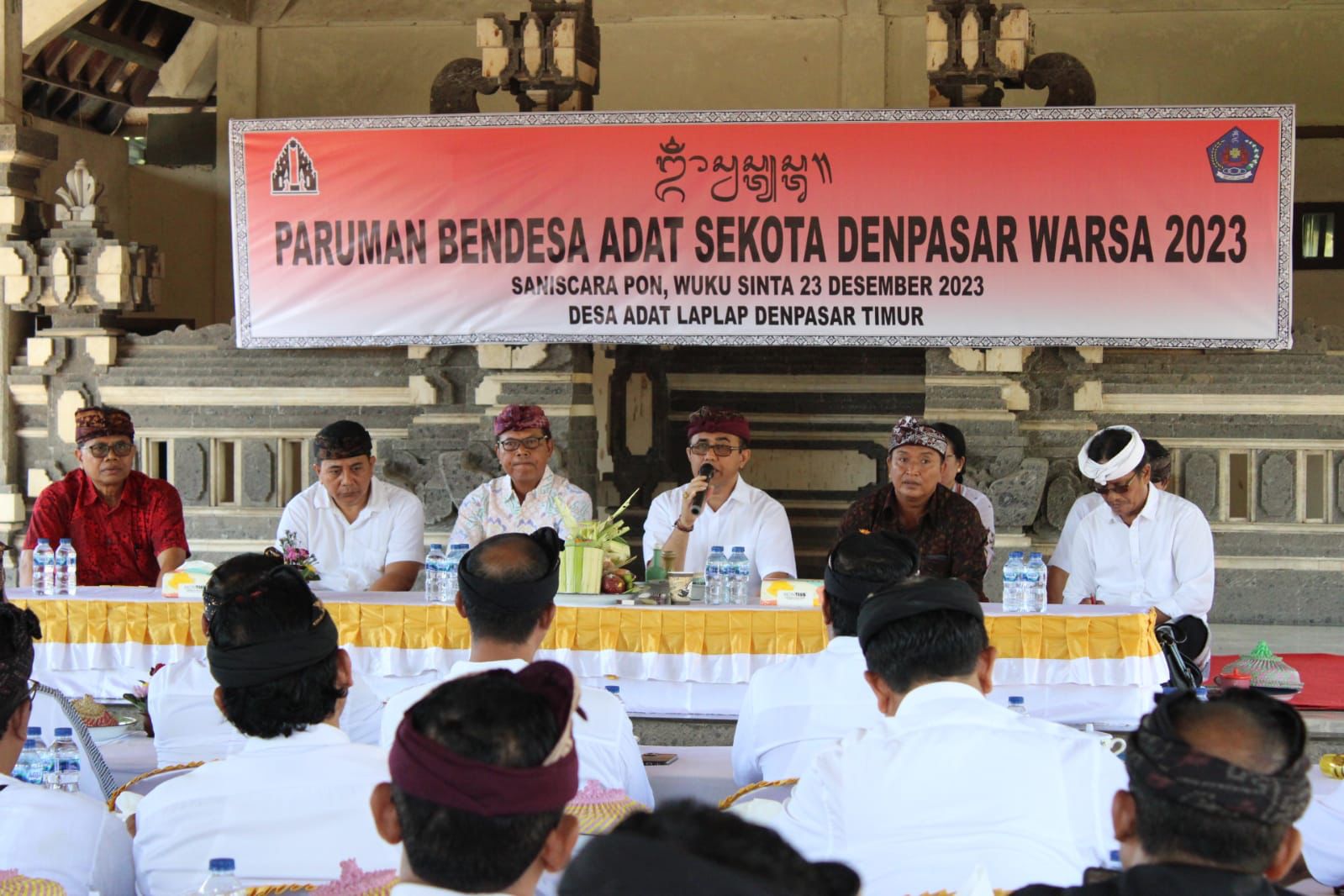Pemkot Denpasar Gandeng Desa Adat Se-Denpasar Bersama Antisipasi Kerawanan Perayaan Nataru