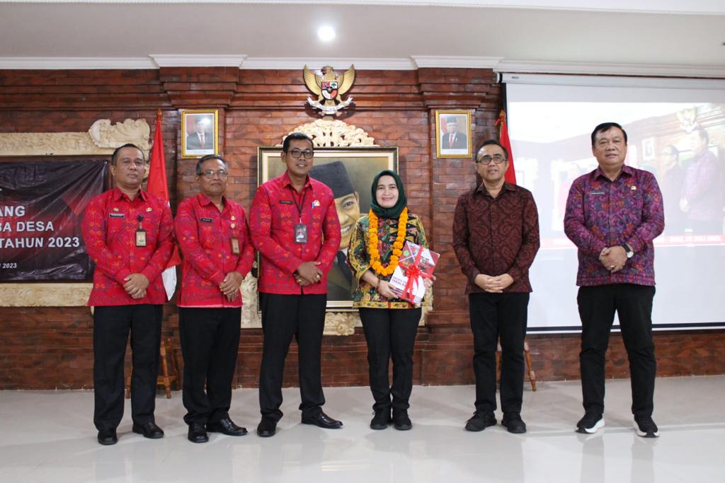 Desa Tegal Harum Dinilai Tim Pusat Jadi Wakil Bali Dalam Perlombaan Desa Tingkat Regional II Jawa-Bali