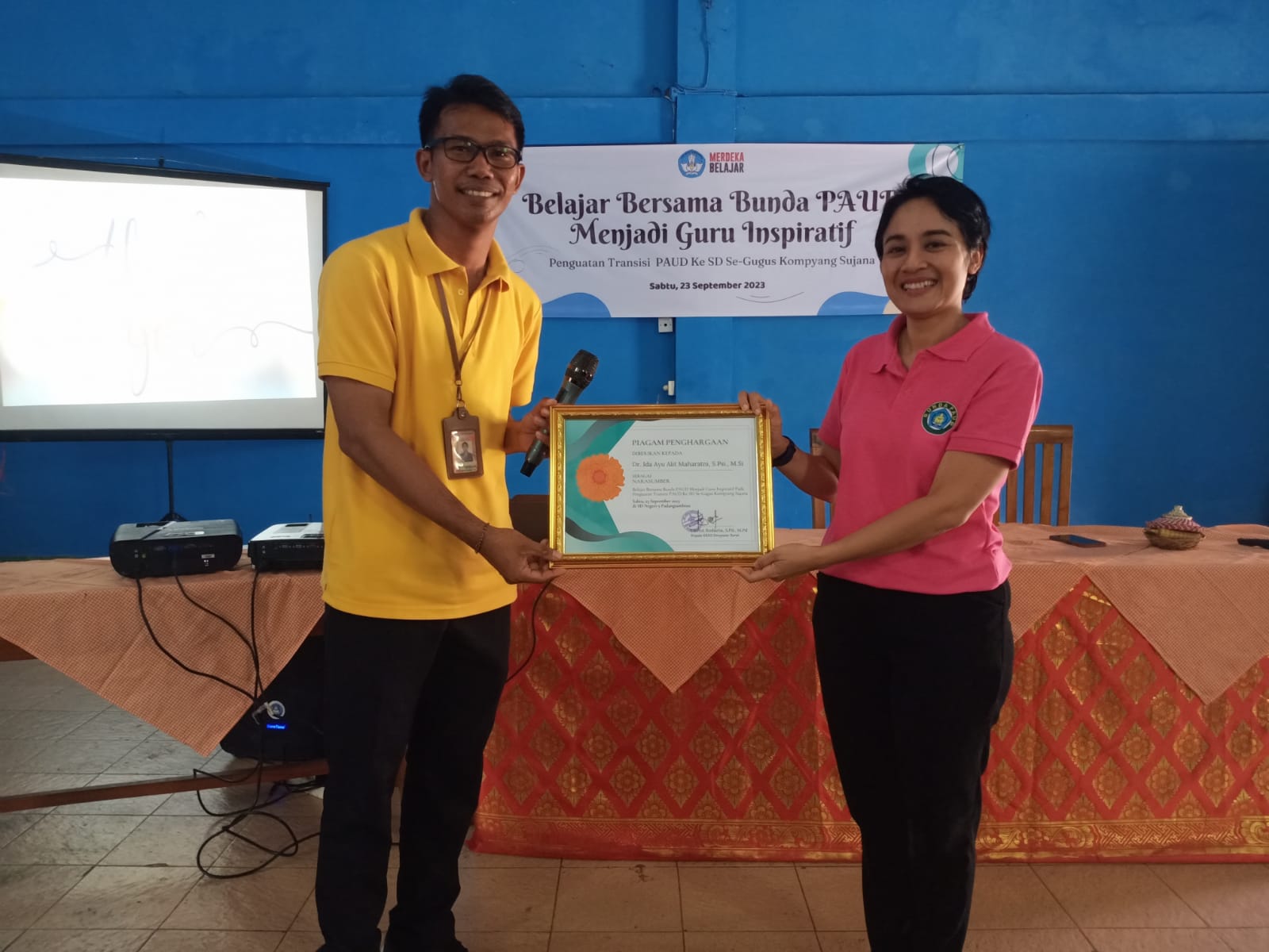 Dukung Transisi PAUD ke SD yang Menyenangkan, Kecamatan Denpasar Barat Gelar Kegiatan Belajar Bersama