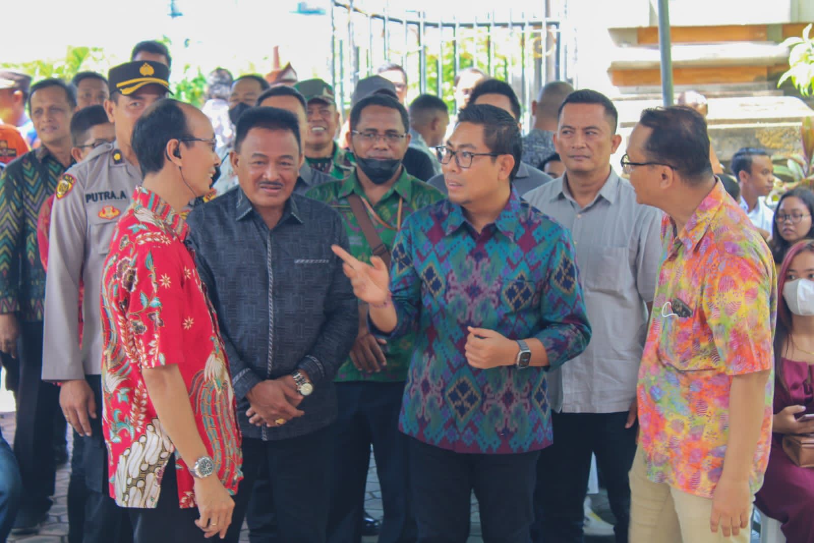 Wawali Arya Wibawa Gandeng Forkopimda Tinjau Geraja di Kota Denpasar.