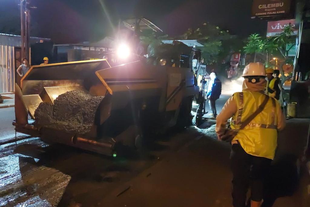 Perbaikan Jalan Nangka Mulai di Garap, Progres Awal Mencapai 3,5 Persen