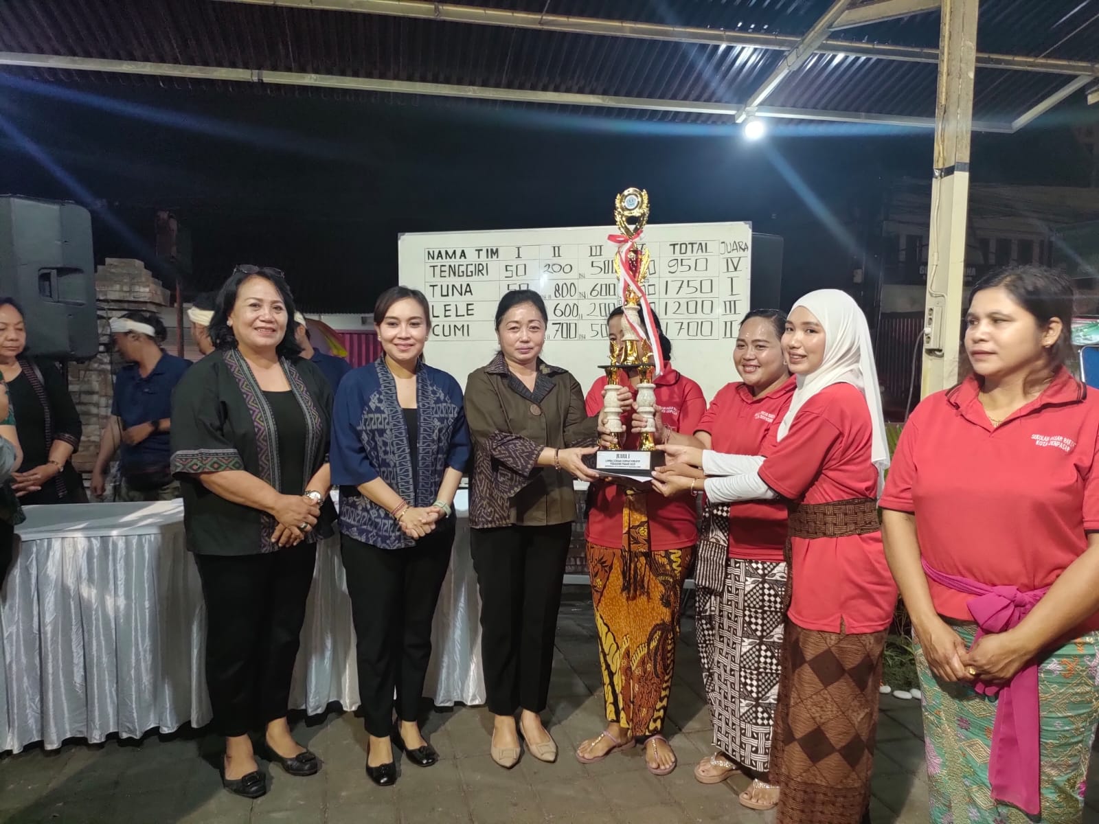 Dukung Pedagang Kreatif Inovatif, Ketua TP.PKK Kota Denpasar Hadiri Lomba Cerdas Cermat Pedagang