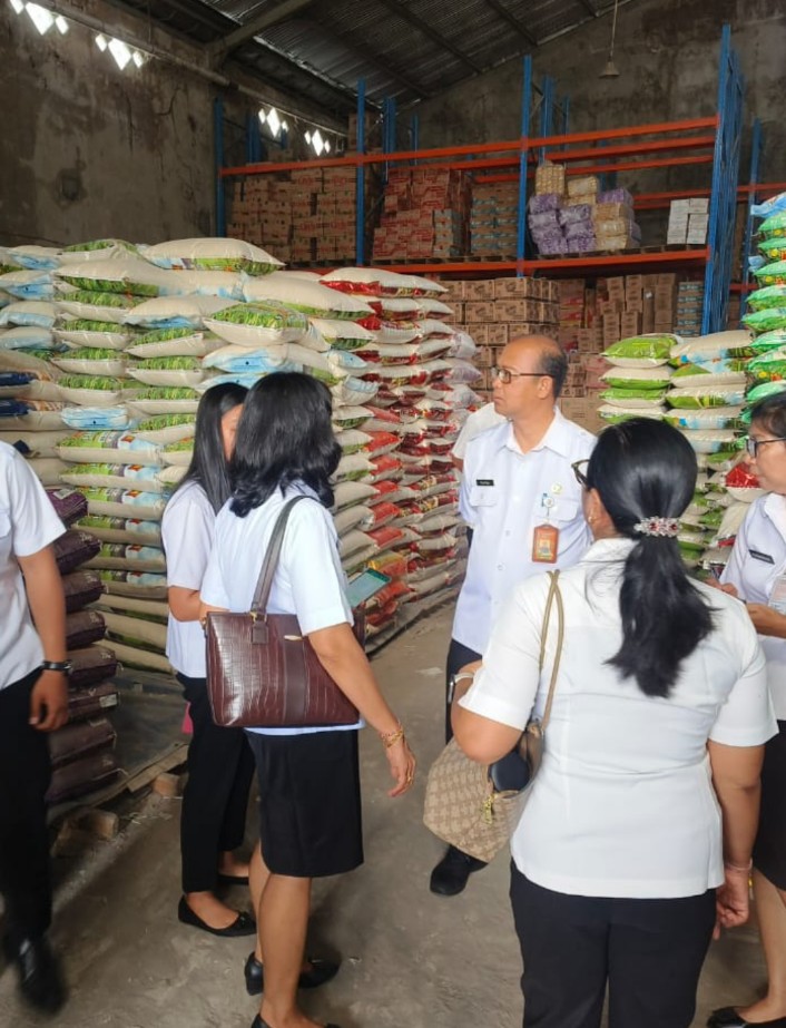TPID Denpasar Gelar Pemantauan Ketersediaan dan Harga Pangan Jelang Idul Fitri.