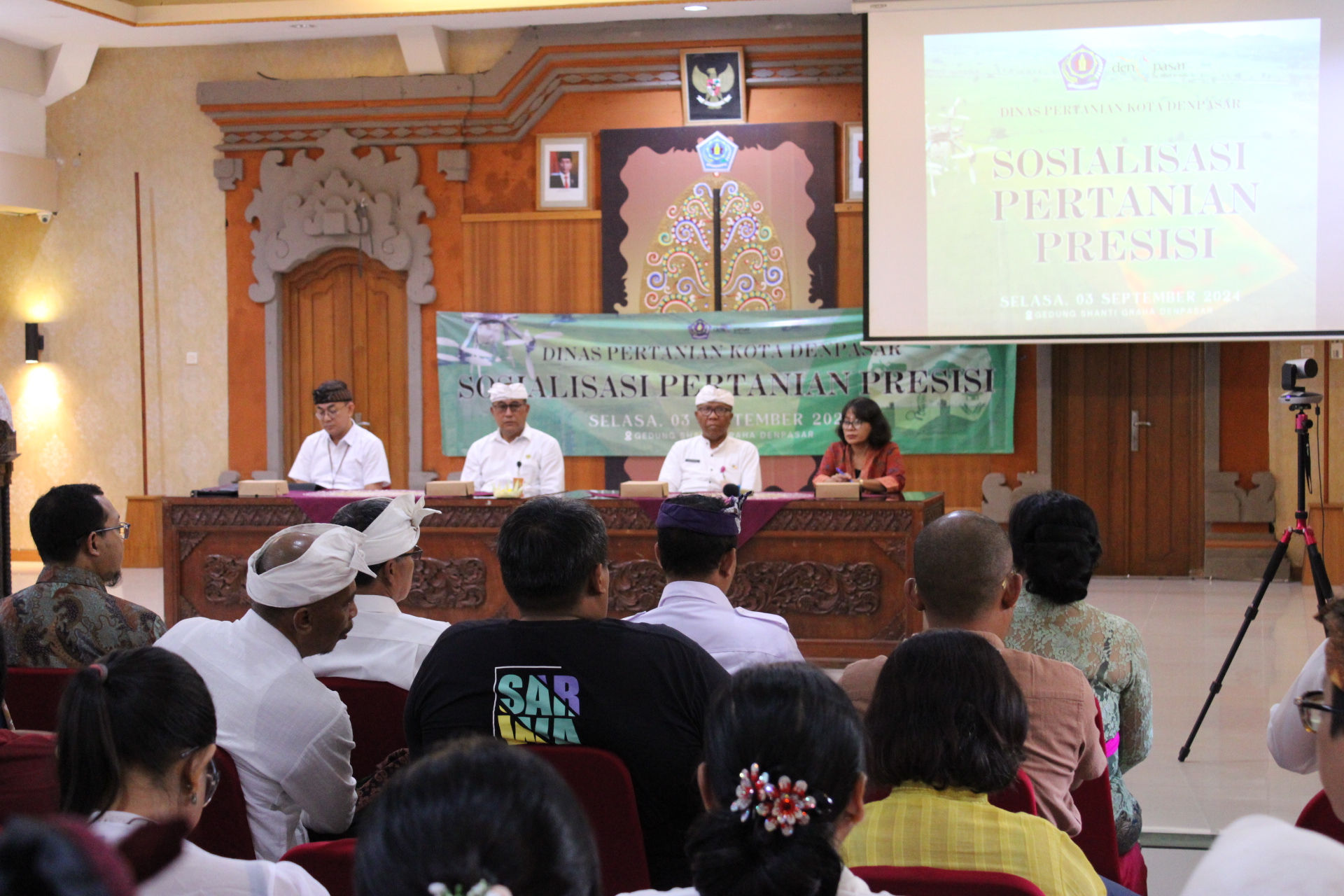 Pemkot Denpasar Gelar Sosiaisasi Pertanian Presisi