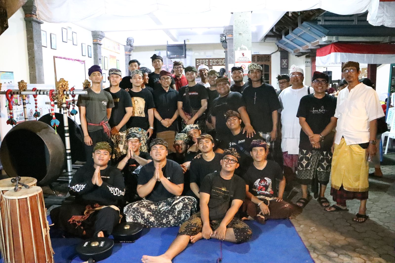 Walikota Jaya Negara Tinjau Persiapan Sekehe Gong PKK se-Desa Dangin Puri Kangin