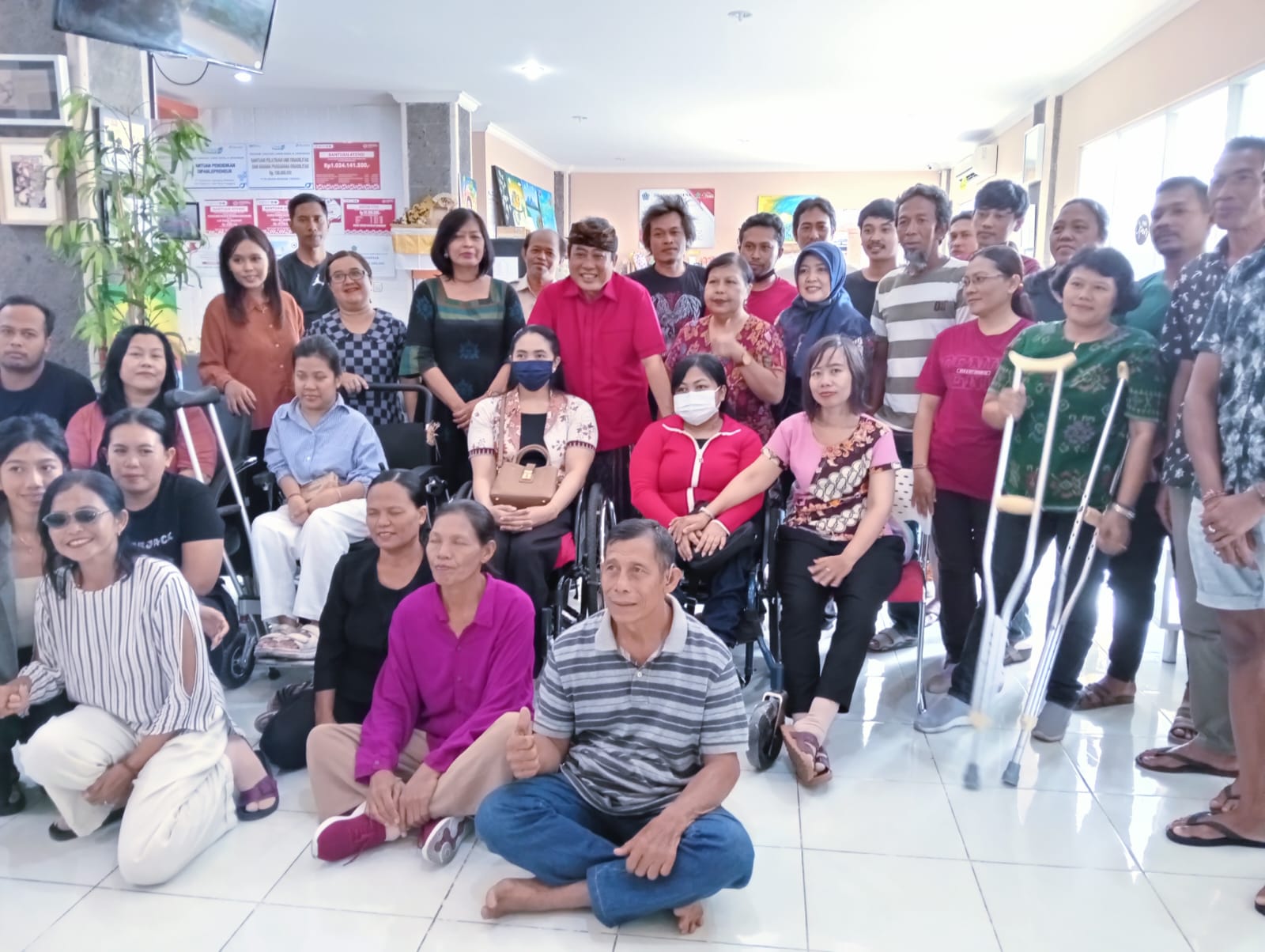 Dinsos Kota Denpasar Fasilitasi Program Kemensos RI Dukung Pelatihan PENA Mitra Kerja Bagi 15 PPKS Disabilitas di Kota Denpasar 