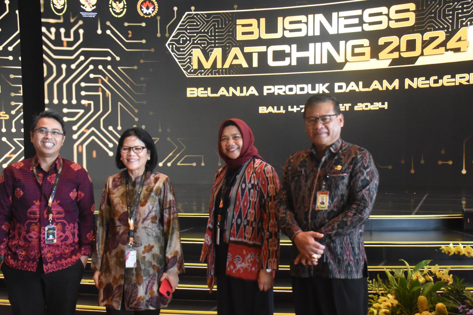 Dukung Kemajuan Produk Dalam Negeri, Sekda Kota Denpasar Hadiri Business Matching 2024 di Sanur