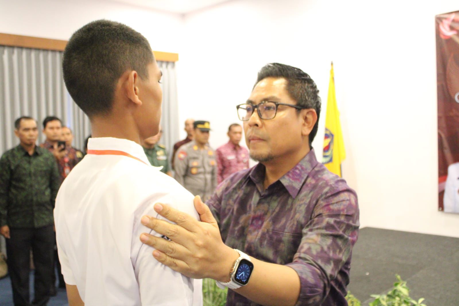 Wawali Arya Wibawa Buka Pemusatan Pendidikan dan Pelatihan Calon Paskibraka Kota Denpasar Tahun 2024.