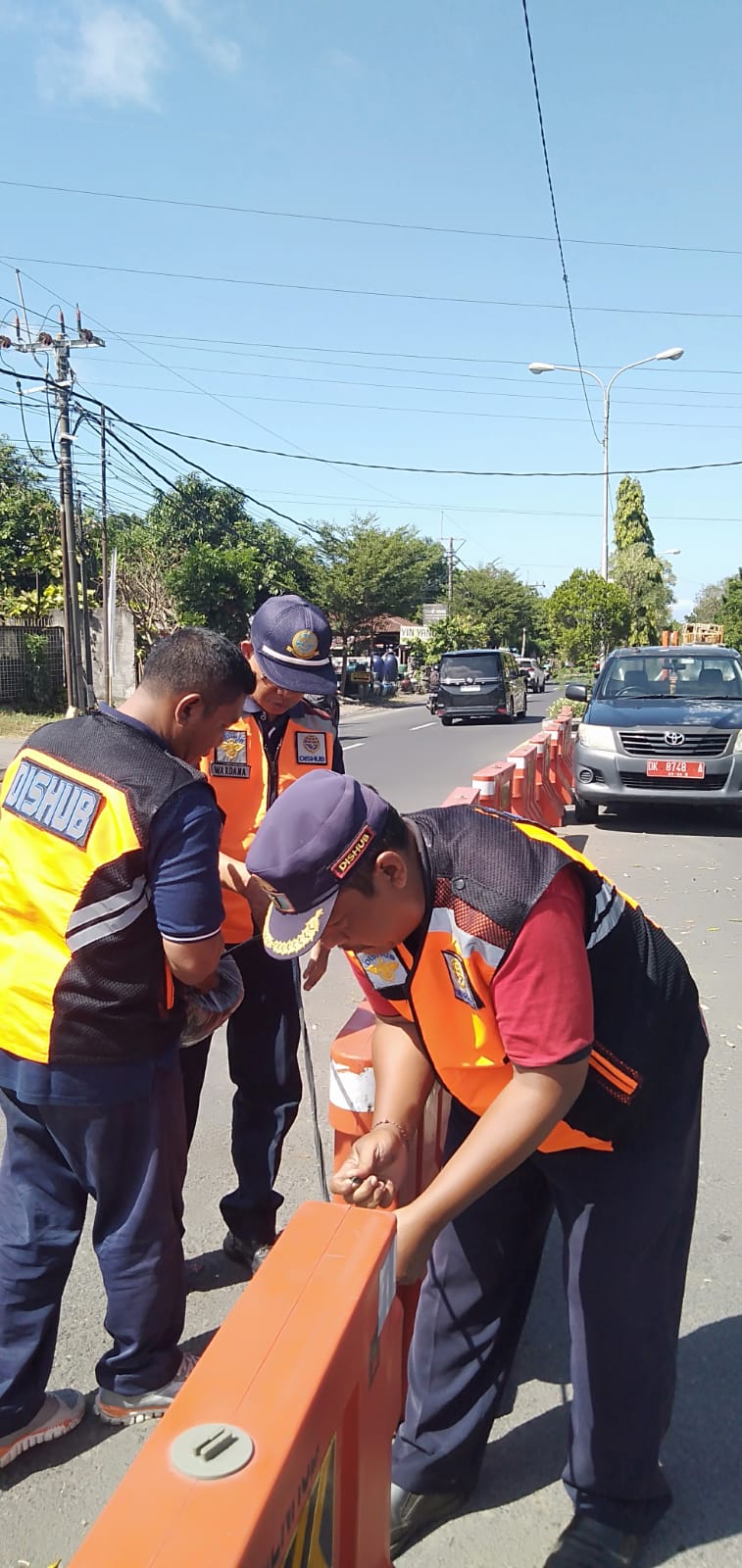 Atasi Kepadatan Lalu Lintas Di Kawasan Pariwisata Sanur, Dishub Denpasar Mulai Uji Coba Kebijakan Arus Lalu Lintas