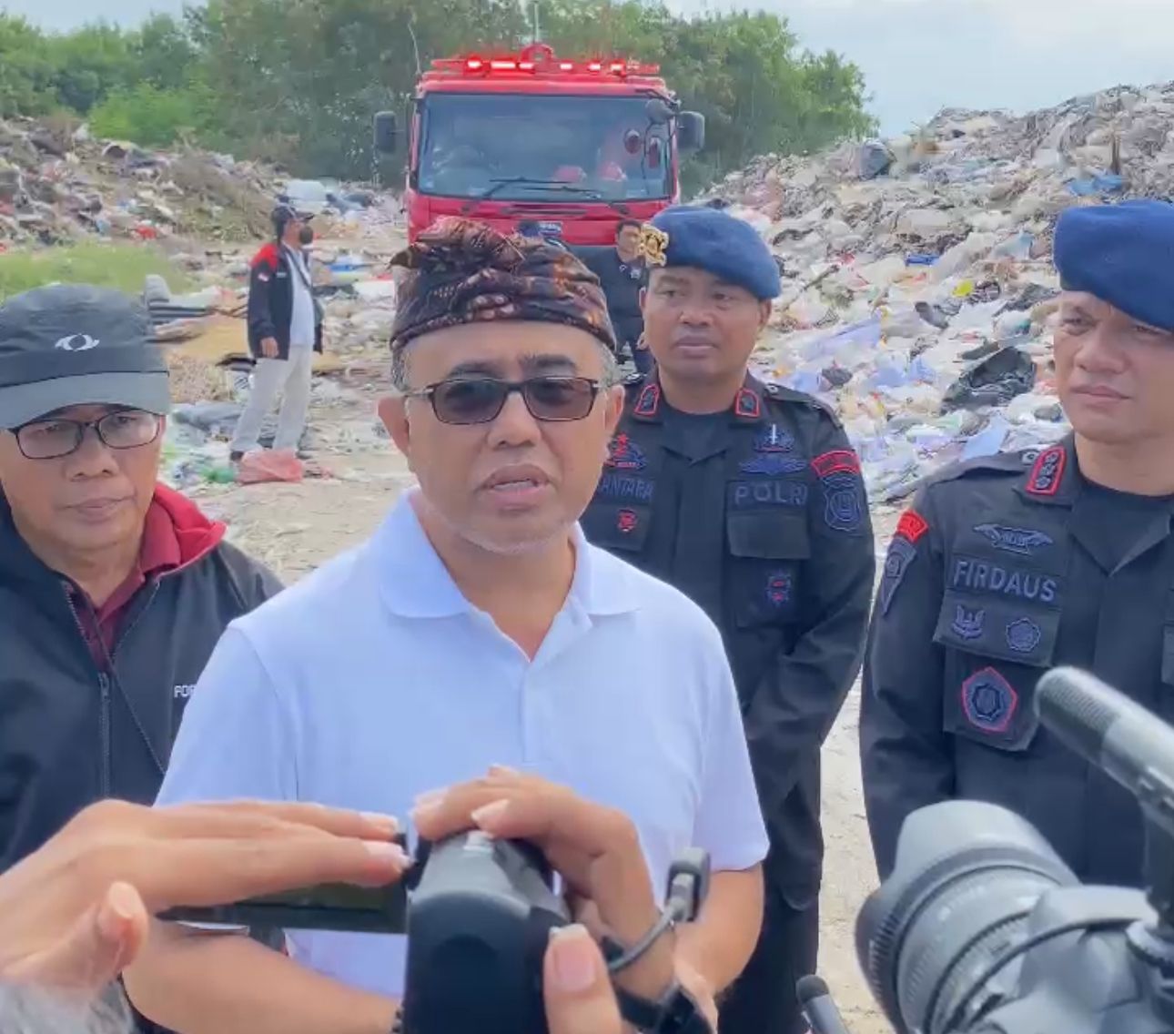 Pasca Api Kebakaran Padam, Pengangkutan Sampah ke TPA Suwung Kembali Lancar