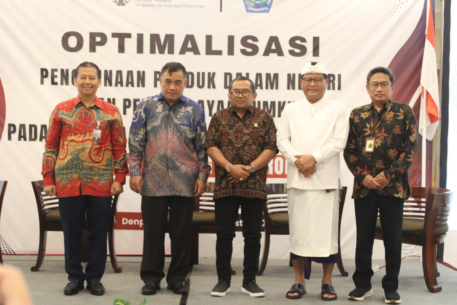Pemkot Denpasar Komitmen Dukung Oprimalisasi Penggunaan Produk Dalam Negeri dan Pemberdayaan UMKK.