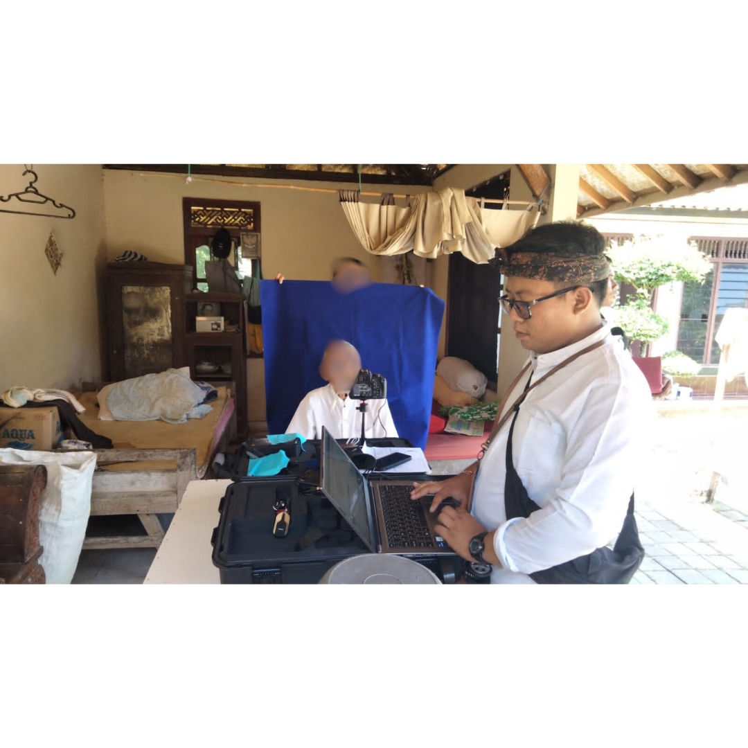 Kelurahan Penatih "Jemput Bola" Layani Perekaman e-KTP Warga Lansia