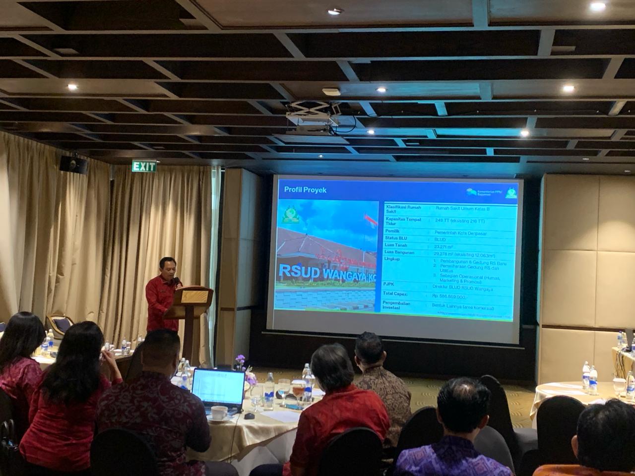 Dukung Peningkatan Drajat Kesehatan Masyarakat Denpasar, KPBU RSUD Wangaya Telah Masuki Tahapan Capacity Building