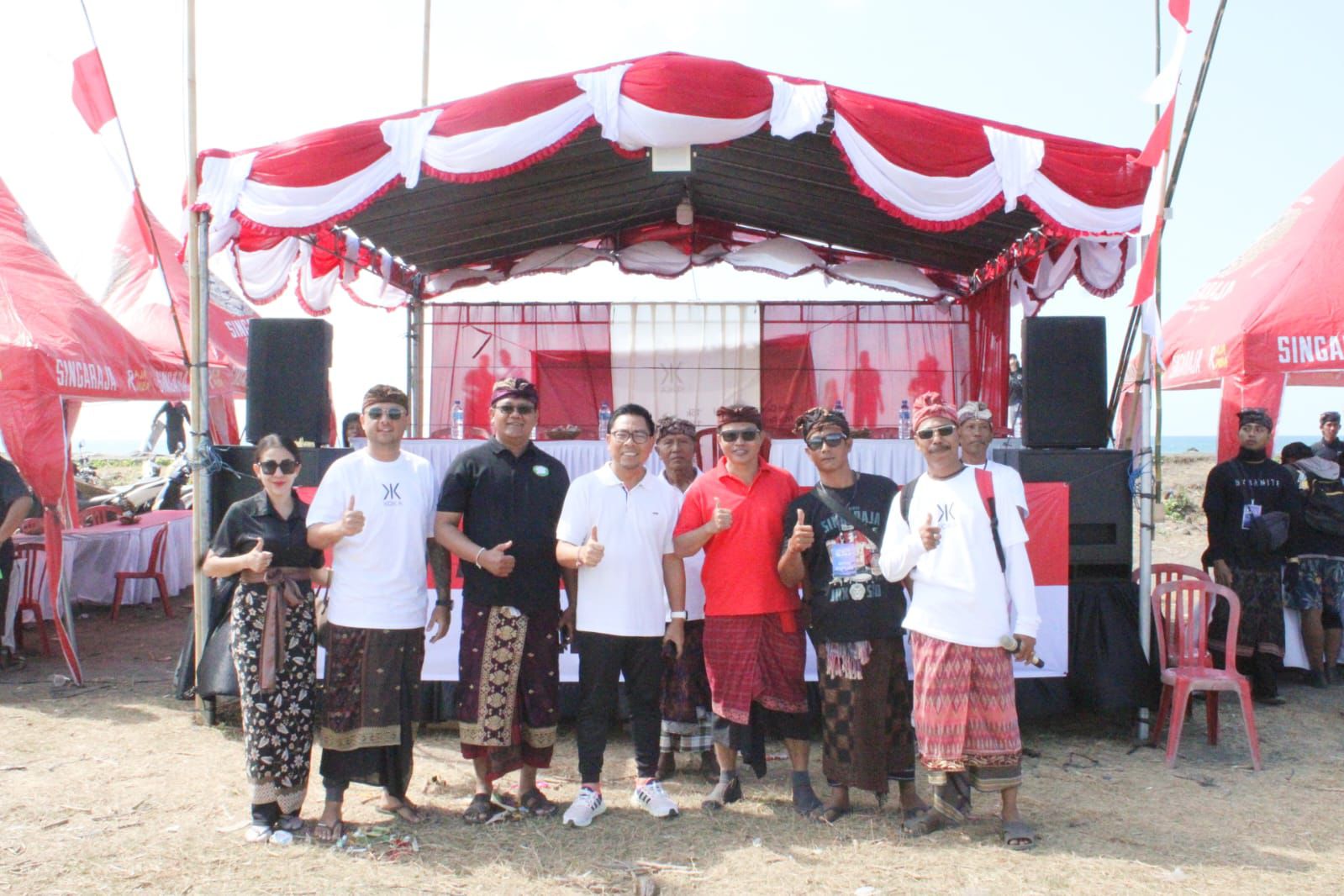 Capai 1.200 Peserta, Wawali Arya Wibawa Tinjau Lomba Layang-Layang Koka Festival