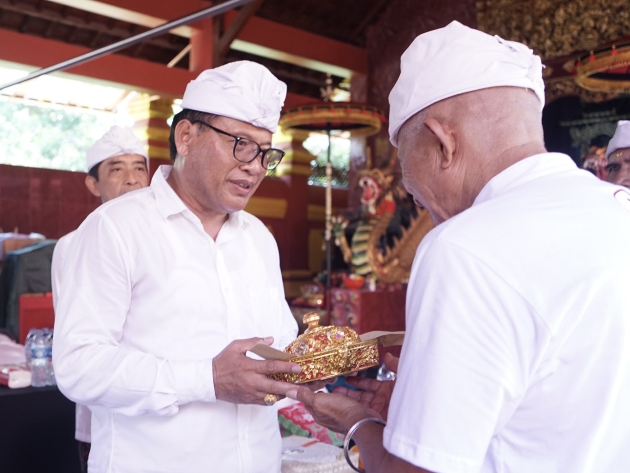 Sekda Alit Wiradana Hadiri Karya Ngenteg Linggih, Pedudusan Alit Griya Kongco Dwipayana, Tanah Kilap